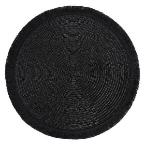 Suport farfurie 38cm, negru, Hawai