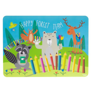 Suport farfurie laminat 39x28cm, Forest Team