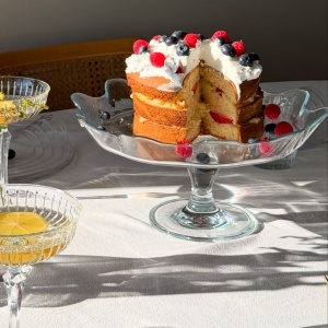Suport tort cu marginea in sus 32cm, Splash
