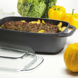 Tava cu capac 32x21cm, 5.7L, invelis Teflon™ Platinum Plus, Taurus - Img 2
