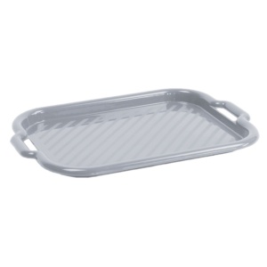 Tava medie cu manere 46x33x3cm, gri, Clever