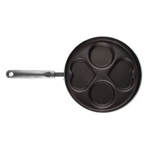 Tigaie grill pentru oua si clatite 26cm, invelis ILAG Basic, Graphite - Img 1