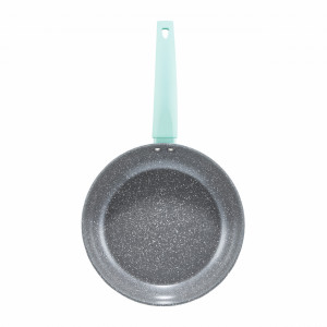 Tigaie universala 20cm, invelis Qualum Ceramic Stone Edition, menta, Alice - Img 2