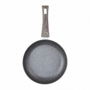 Tigaie universala 28cm, invelis Qualum Basic Stone Edition, Wavy - Img 2