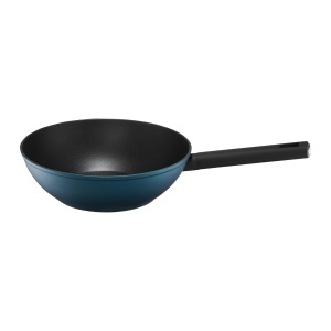 Tigaie wok de 26 cm din colectia Azzurro, ce se incalzeste uniform datorita aluminiului forjat
