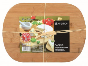 Tocator bambus oval 35x25cm, Panda - Img 2