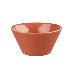 Bol snacks 12cm, 340ml, portocaliu, Stonecast