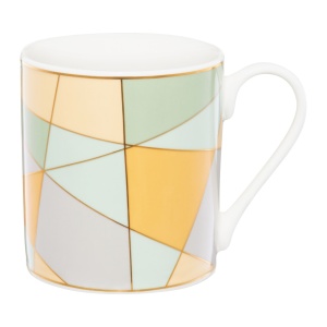 Cana 380ml, Geometric Pastel Rhombuses