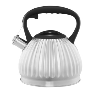Ceainic inox 2.5L(3L), argintiu, Curly