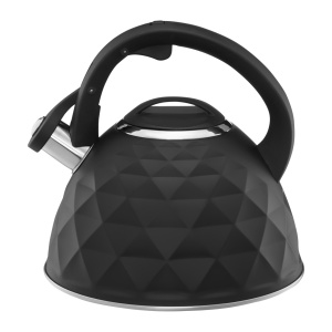 Ceainic inox 2.5L(3L), negru, Diamond