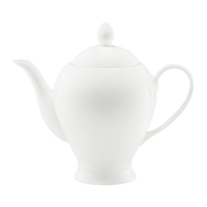 Ceainic portelan 1.1L, Aura White
