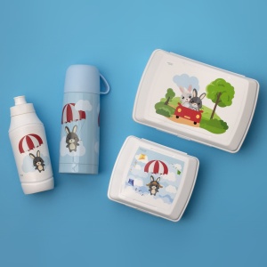 Cutie sandwich 0.85L, iepure, parasuta, Betty I Bunny - Img 2