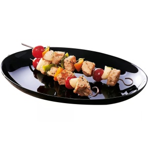 Farfurie barbecue 32.8cm, negru, Friends Time - Img 3