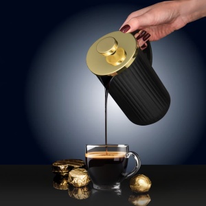 Filtru ceai sau cafea 600ml, Curly Gold - Img 3