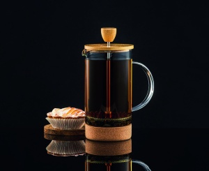 Filtru ceai sau cafea 600ml, Natural - Img 3