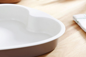 Forma tort 29x26.5x4cm, forma inima, invelis non-stick Caffe Creme, SNB - Img 4