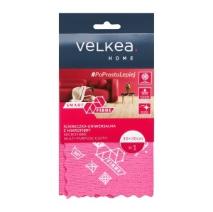 Laveta universala pentru uz casnic, microfibra, Smart Fiber, 30 x 30 cm, Velkea - Img 3