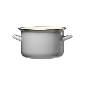 Oala email 24cm, 7L, gri, Calma