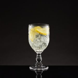 Pahar cu picior 300ml, mix culori, Palm - disponibil in display 6 buc, Pret buc, cantitate minima de comanda 6 buc - Img 5