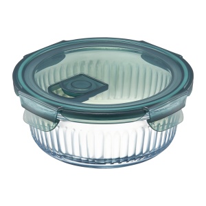 Recipient termorezistent cu capac verde 950ml, Rillet