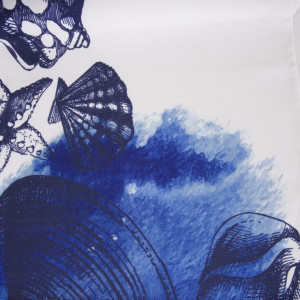 Set fata de perna 42x42cm, 2 piese, Blue Lagoon - Img 2