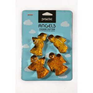 Set forme fursecuri, 4 piese, model ingerasi, Practic