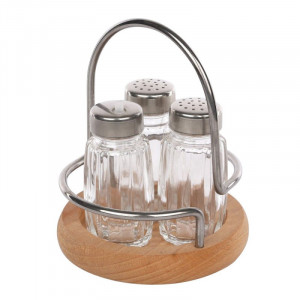 Set recipiente pentru condimente, 4 piese, President - Img 2