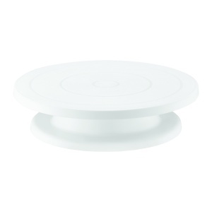 Set suport rotativ si forma tort 28cm, baza detasabila, invelis ILAG Basic, 2 piese, Lukrecja - Img 3