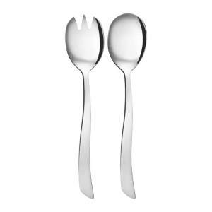 Set tacamuri inox servire salata 24cm, 2 piese, mari, Wave - Img 4