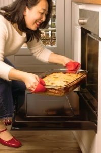 Vas termorezistent 28x20x5cm, 1.7L, Glass Ovenware - Img 3