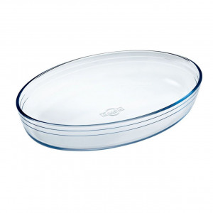Vas termorezistent 35x24x6cm, 3.1L, Glass Ovenware
