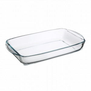 Vas termorezistent 40x25x6cm, dreptunghiular, Excellent
