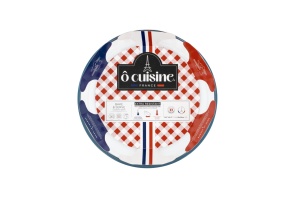 Vas termorezistent rotund pentru prajituri 26x26x6cm, 2.1L, Glass Bakeware - Img 6