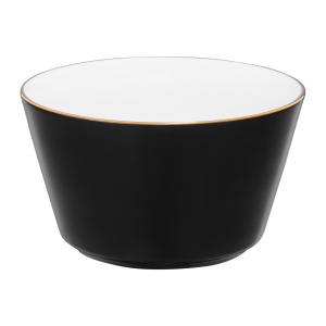 Bol inalt 14cm, negru, Royal
