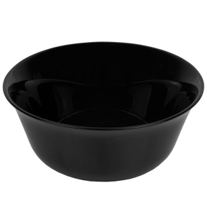 Bol mic 12cm, 300ml, negru, Carine
