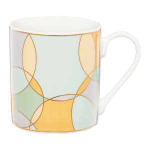 Cana 380ml, Geometric Pastel Wheels