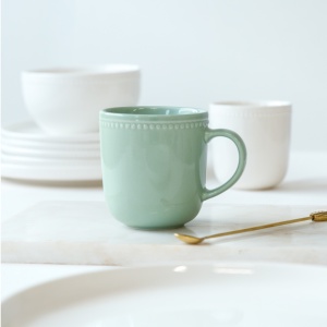 Cana 380ml, verde, Perline - Img 5