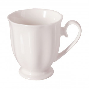 Cana cu talpa 300ml, alb, Diana