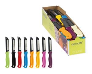 Cutit universal 9cm, mix culori, Color - disponibil in display 30 buc, Pret buc, cantitate minima de comanda 30 buc