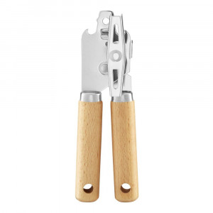 Deschizator conserva cu maner lemn, Natural