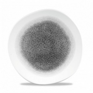 Farfurie plata 26.4cm, negru, Studio Prints Raku
