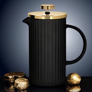 Filtru ceai sau cafea 600ml, Curly Gold - Img 2
