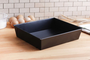 Forma copt 28x23.5x6cm, invelis non-stick, negru, SNB - Img 3