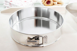 Forma tort 24cm cu forma inima, baza detasabila, 2 piese, SNB - Img 4