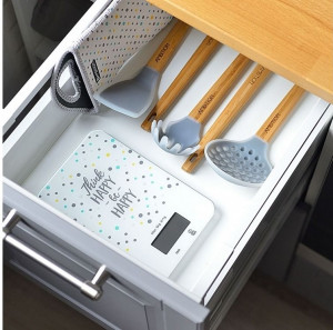 Lingura servire spaghetti cu maner bambus, Nordic - Img 3