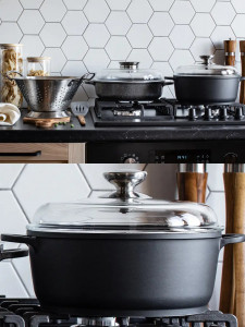 Oala cu capac 28cm, 6.5L, invelis Teflon™ Platinum Plus, Taurus - Img 2