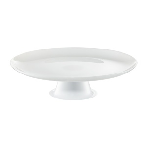 Platou tort/desert 32cm, alb, Lily