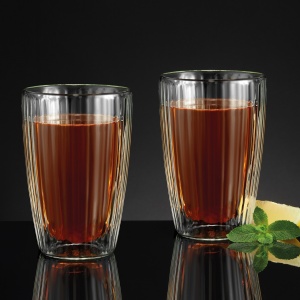 Set 2 pahare 450ml, termorezistente, Curly - Img 2