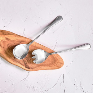 Set tacamuri inox servire salata 23.8cm, 2 piese, London - Img 3