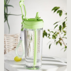 Sticla apa 700ml, tritan, verde, Sporty - Img 4